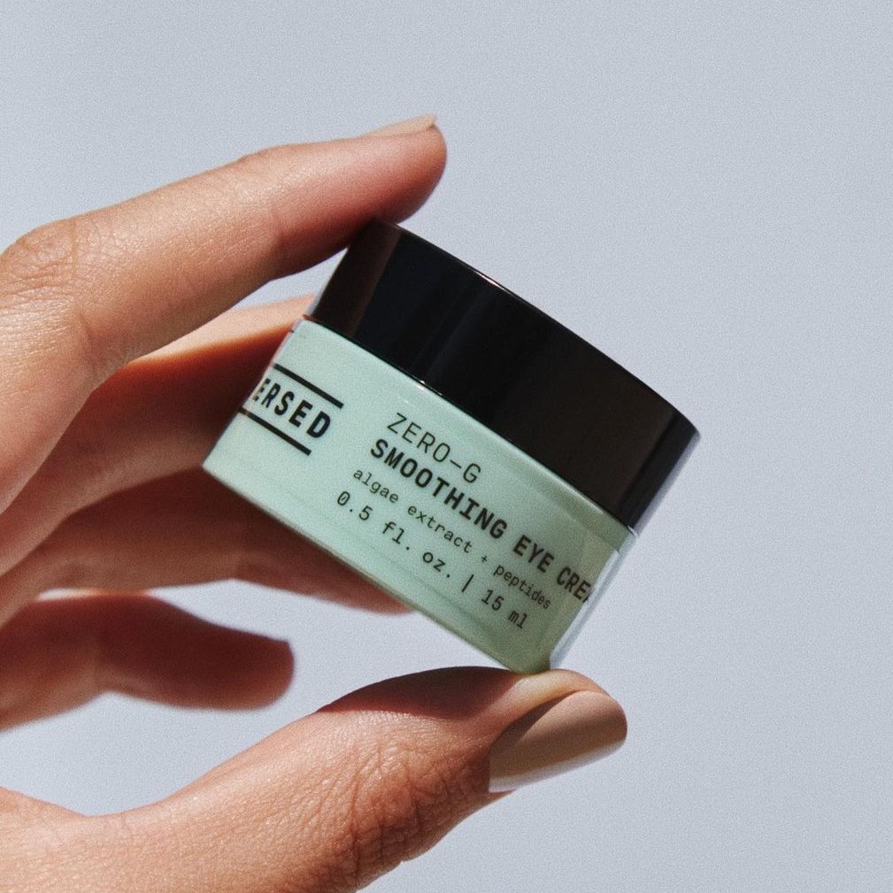 versed zero g eye cream