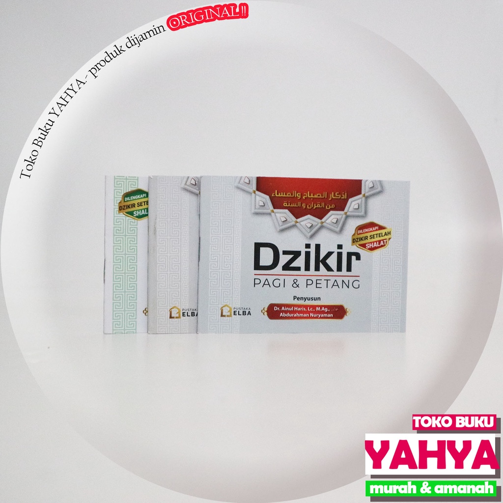 Souvenir Pernikahan Islami - Dzikir Pagi & Petang SAKU - Pustaka ELBA