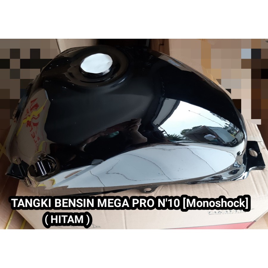 TANGKI BENSIN (HITAM) Monoshock HONDA MEGA PRO NEW 2010 TAKAYAMA [17510-KYE-900]