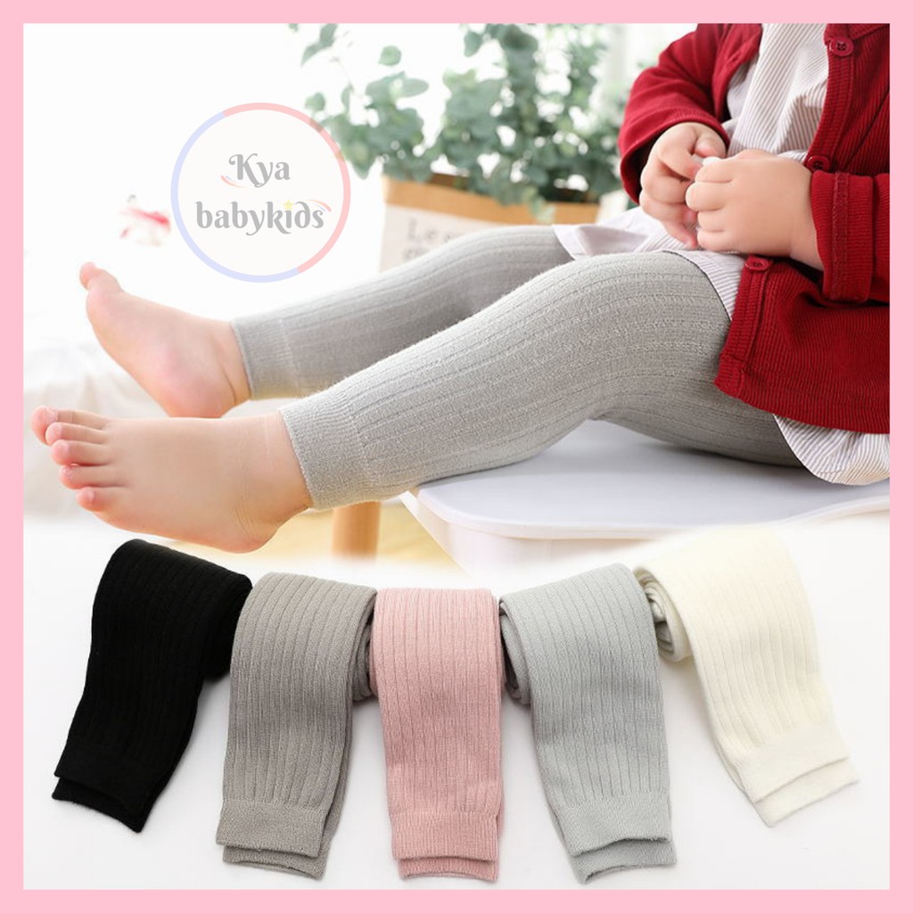Legging Bayi  Leging Anak Lejing  Celana Panjang Usia 0 1 Tahun Anak 2 3 Tahun Impor Rajut Strech Or