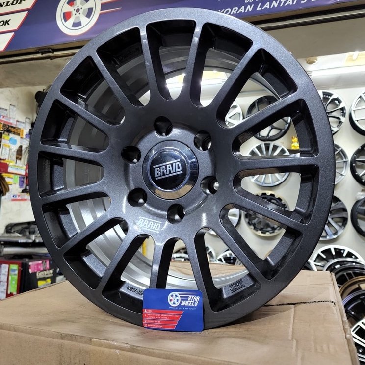 Velg Mobil Braid WinraceWheels R17 x 8 Pcd 6x139.7 Et.0 Original