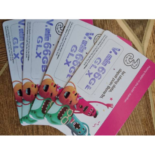 Voucher 3 unlimited 66 GB