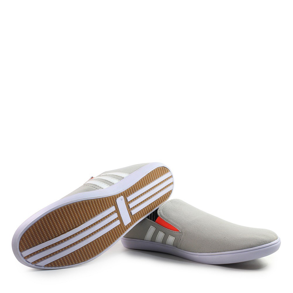 Promo Sepatu Pria Slip on Santai Casual 8601 - Abu-abu, 41 Limited