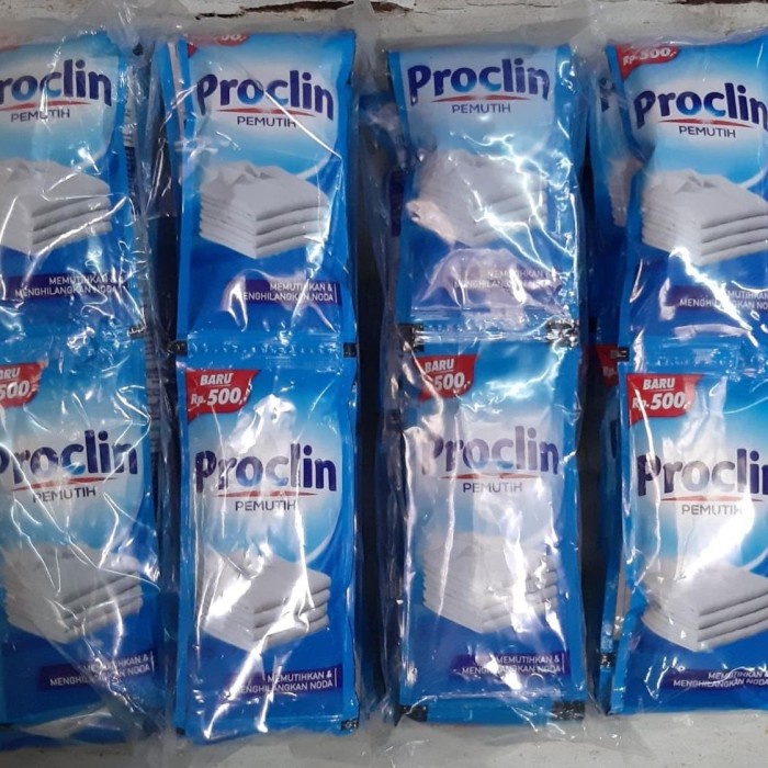 Proclin Pemutih Biru  pakaian dan noda pada pakaian 12,5 ml