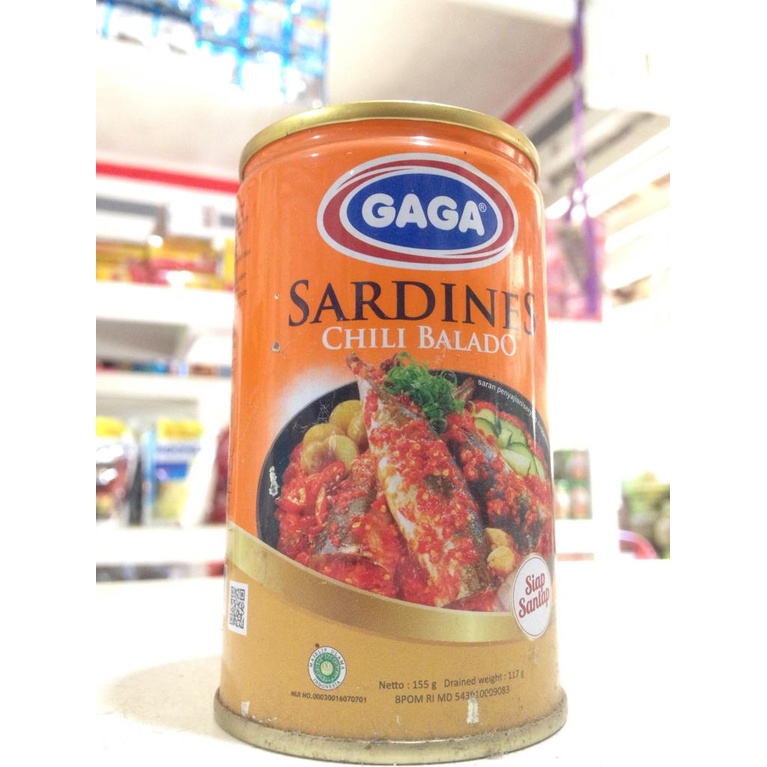 

GAGA Sarden Sambal Balado 155g