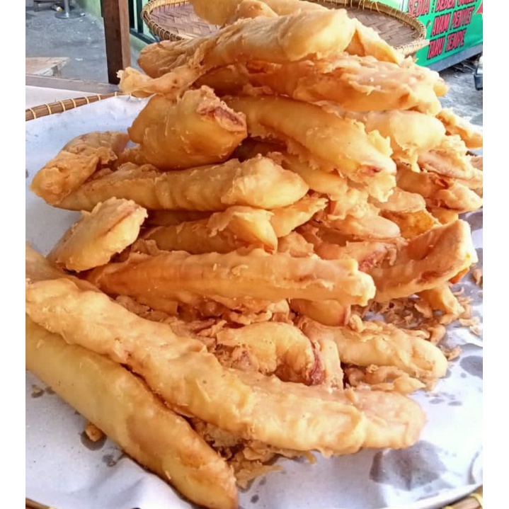 

pisang tanduk goreng krispy paket isi 11