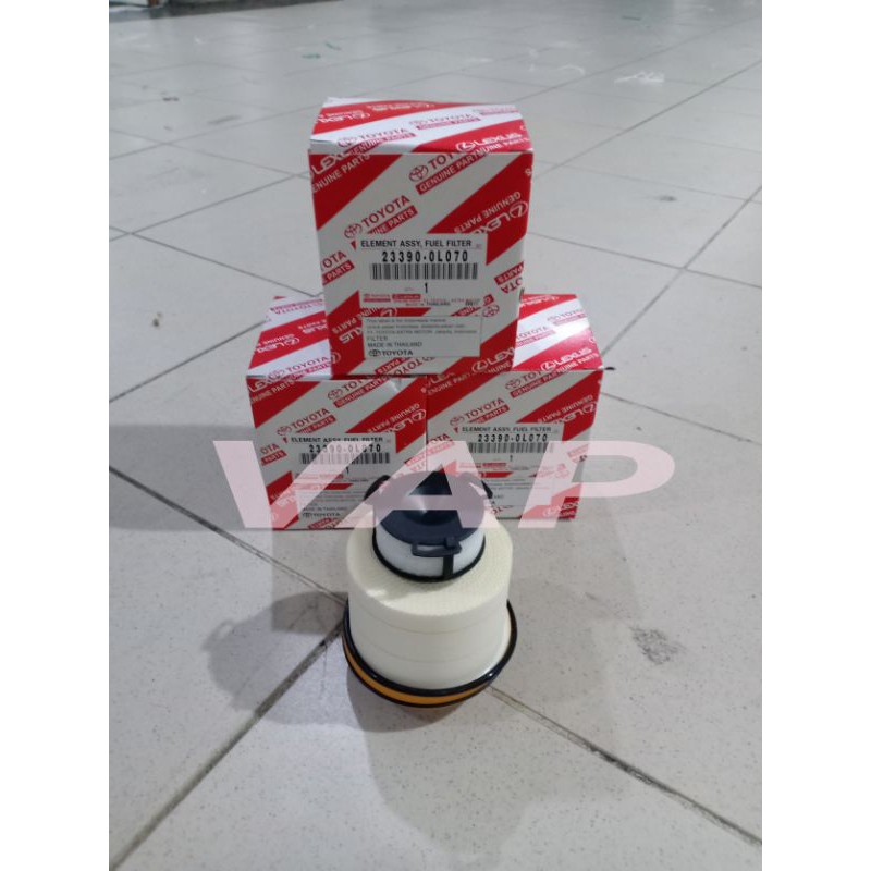 FILTER SOLAR FUEL FILTER SOLAR FORTUNER VRZ,INNOVA REBORN,HILUX REVO ORIGINAL