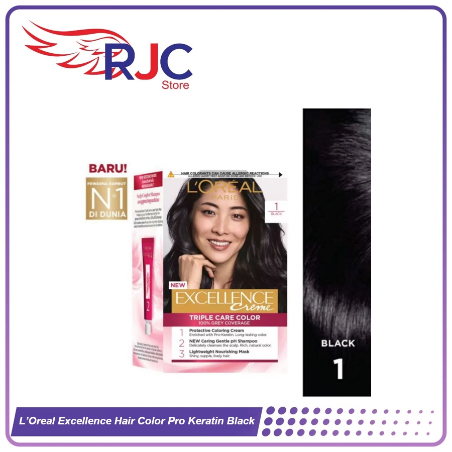 Jual Loreal Excellence Pro Keratin Hair Color | Shopee Indonesia