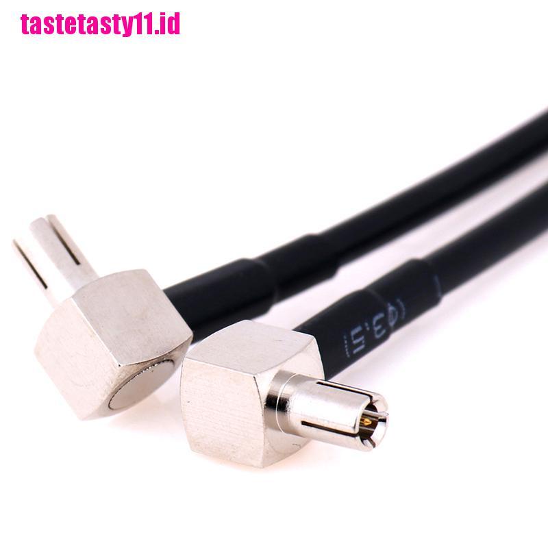 【TTID】15cm sma female to 2 x ts9 male plug y splitter combined pigtail cable rg