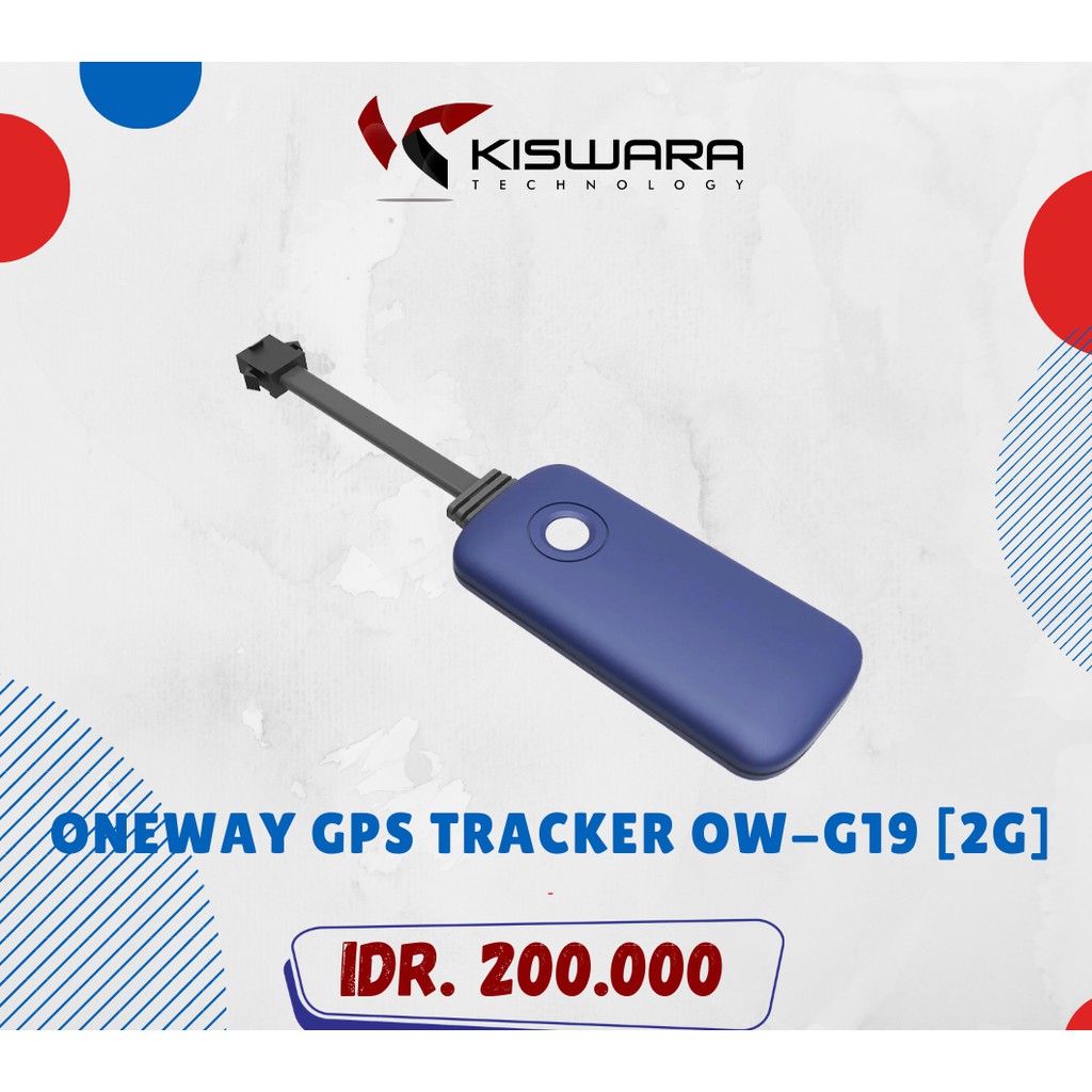 OneWay GPS Tracker OW EV02 [2G] FREE SERVER 1TAHUN