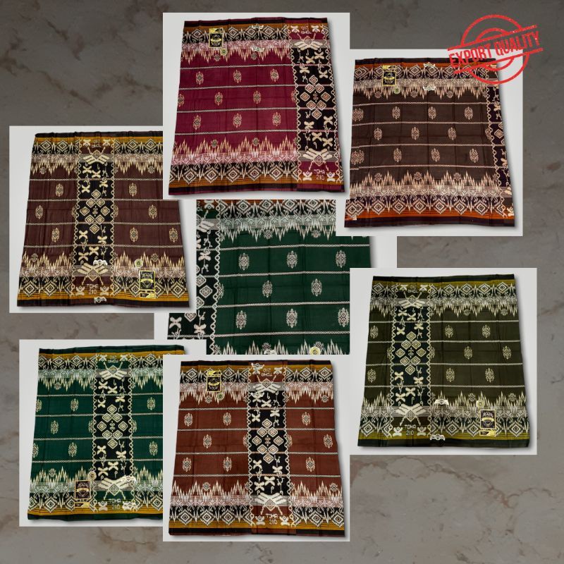 Sarung Goyor Printing Merek Toha 210 Baraka Tegal Kualitas Ekspor Bahan Adem Lebaran THR