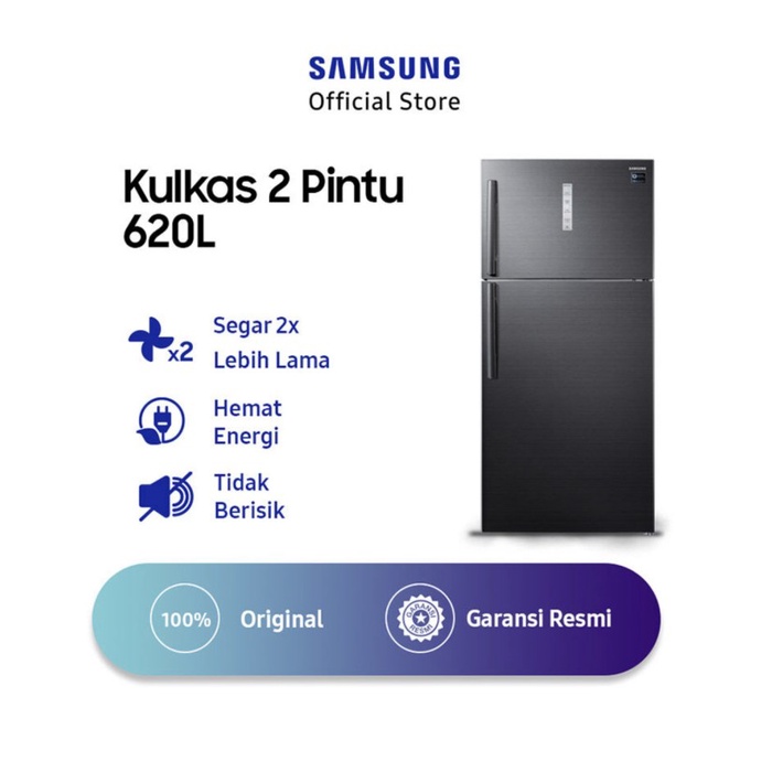 SAMSUNG Kulkas 2 Pintu - RT62K7011BS