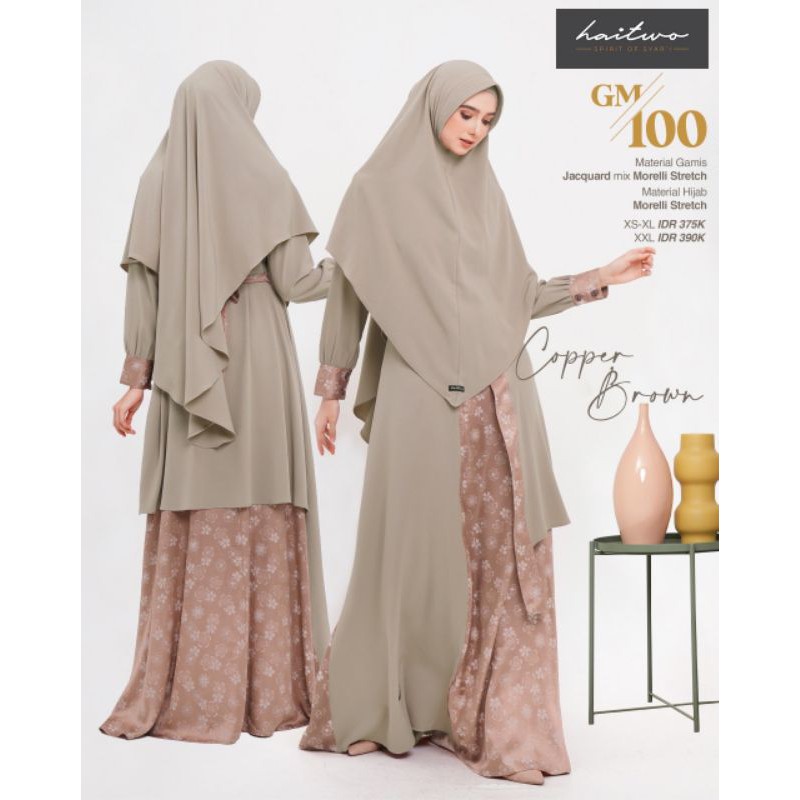 gamis muslimah haitwo GM 100