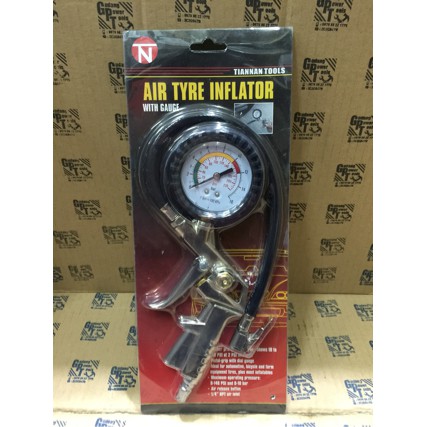 Tire Inflator Air Pressure Gun Unkuran Angin