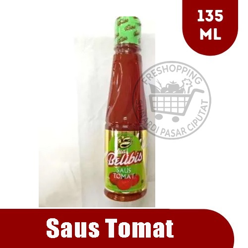 SAOS DUA BELIBIS Botol 135ML TOMAT &amp; CABE