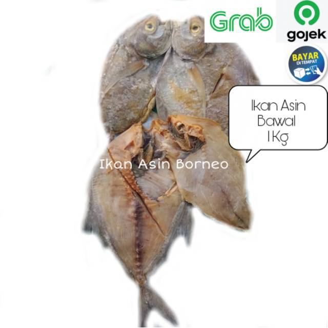 Ikan Asin Bawal Kering Murah 1 Kg