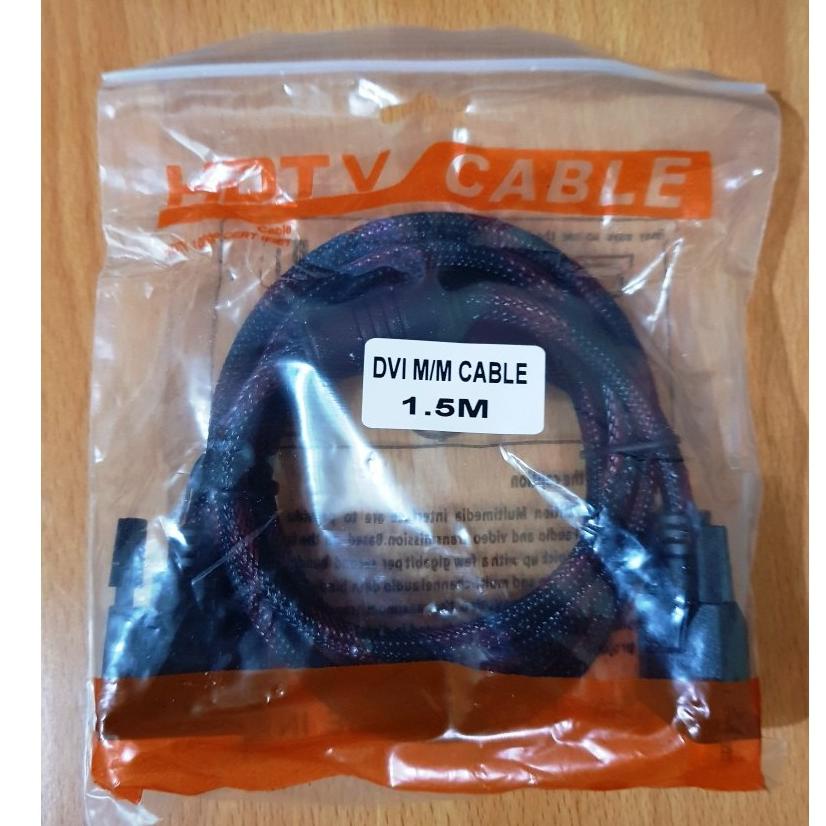 Kabel Dvi D 24+1 To Dvi D 24+1 Panjang 1.5 Meter / Cable Dvi D 1.5M