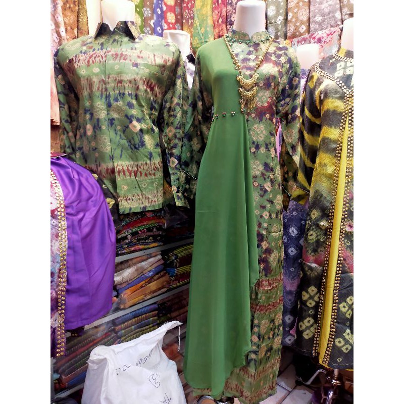 dress jumputan
