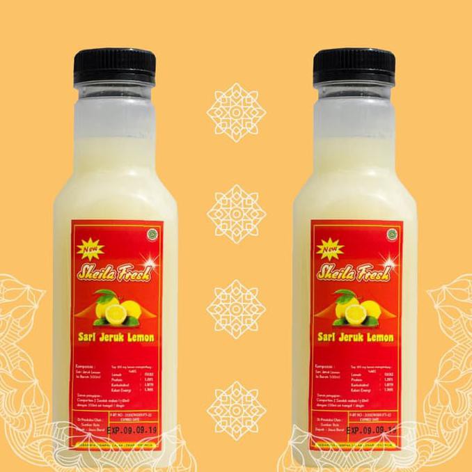 

sheila fresh sari jeruk lemon 500ml