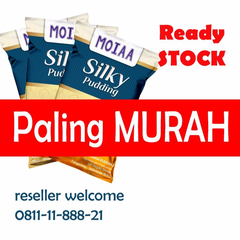 

MOIA - MOYA - MOIAA - silky pudding lezat manis - puding susu - bahan instan - Paling Laris murah