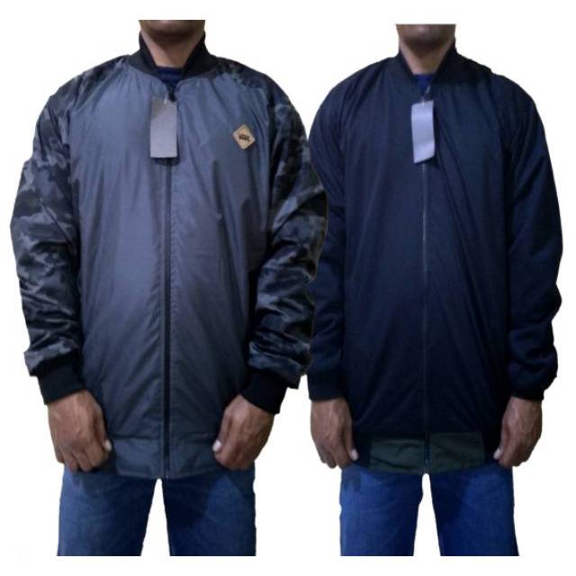 jaket bomber loreng