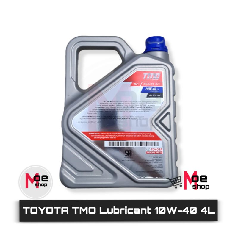 Oli TOYOTA TMO Lubricant 10W-40 4L SN Synthetic Formula