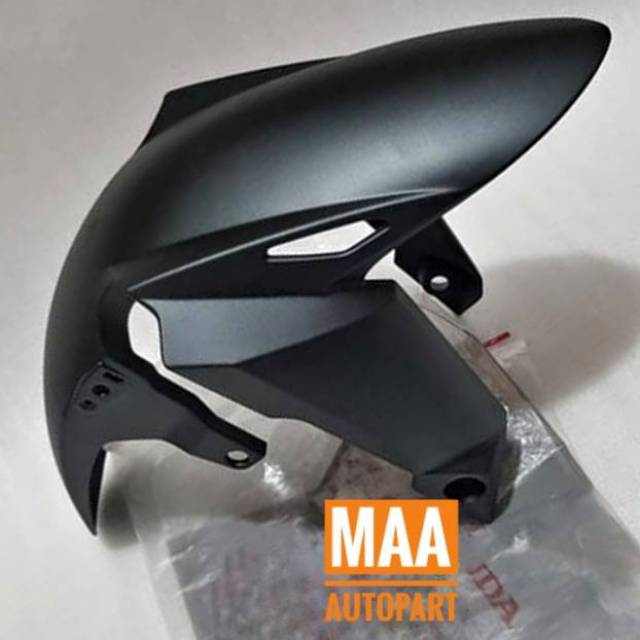 Fender Front Slebor Spakbor Depan CBR 250RR CBR 150R K45R Hitam Doff Matte Black 61100K64N00ZB Asli
