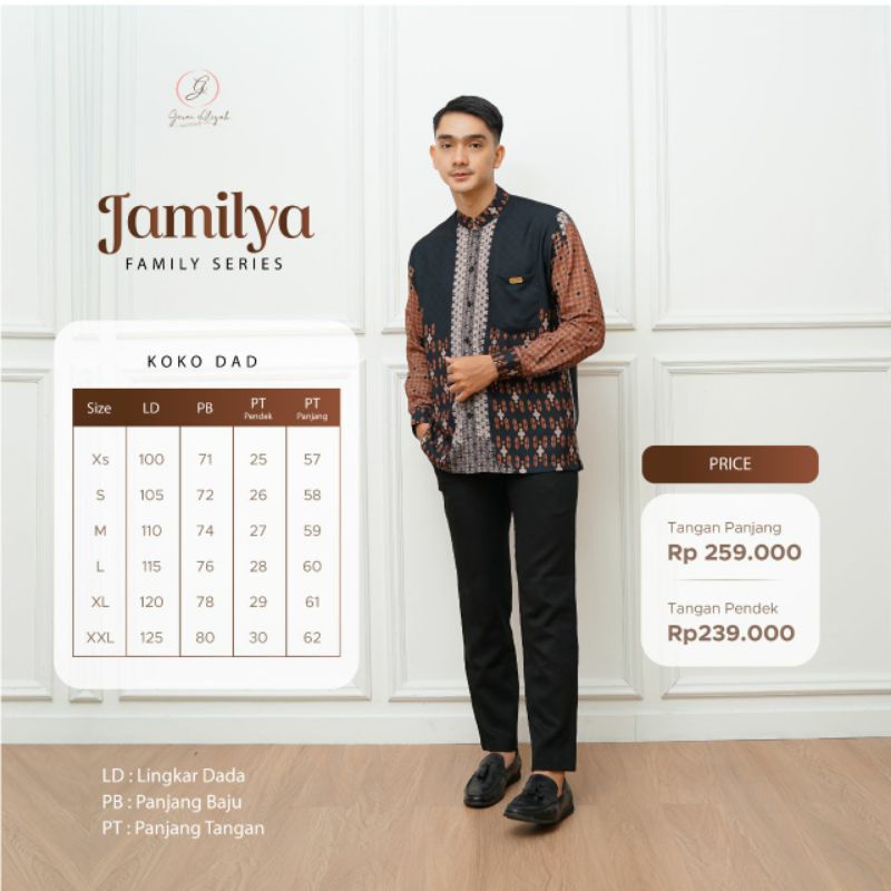 Koko Jamilya printing ori by gerai aliyah