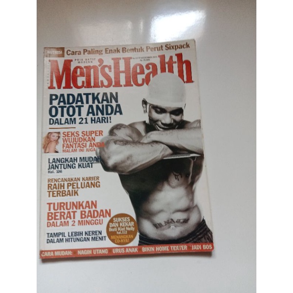 MAJALAH MENS HEALTH EDISI DESEMBER 2004