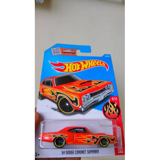hotwheels 69 dodge coronet superbee
