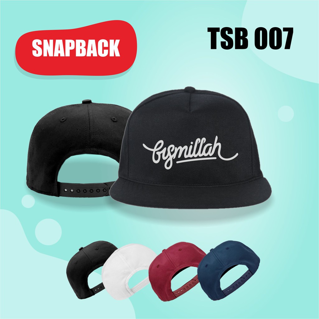 Topi Snapback Pria Original Distro Bismillah