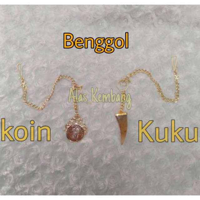 Benggol Koin & Kuku / Aksesoris Adat Basofi Beskap Hewes