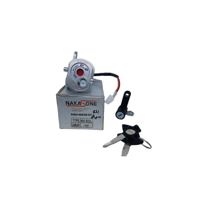 KUNCI KONTAK ONLY /KONTAK SET MIO SMILE / MIO NEW / MIO SPORTY / JUPITER MX /MIO SOUL / FINO KARBU-6