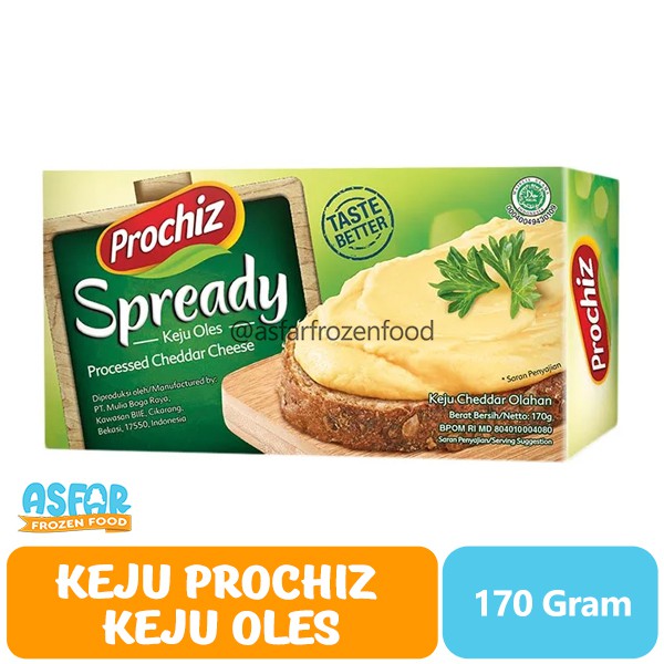 

Keju Prochiz Spready / Keju Oles - 170 Gram