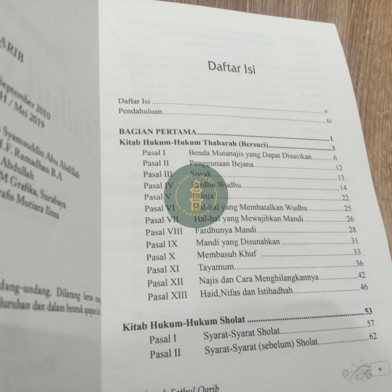 Terjemah Fathul Qarib Fathul Qorib - Mutiara Ilmu Publisher