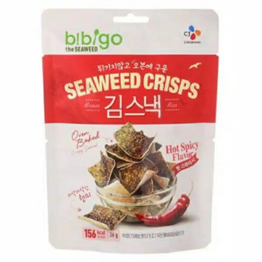 

Bibigo Seaweed Crispy Snack Hot n Crispy Flavour 20 gram