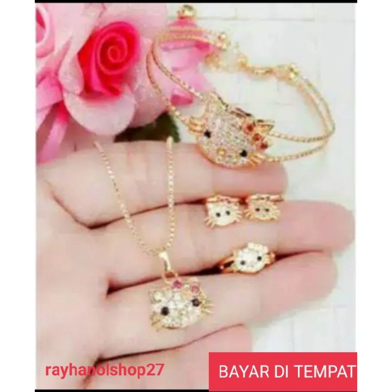 Set perhiasan anak Lapis emas 28k gold