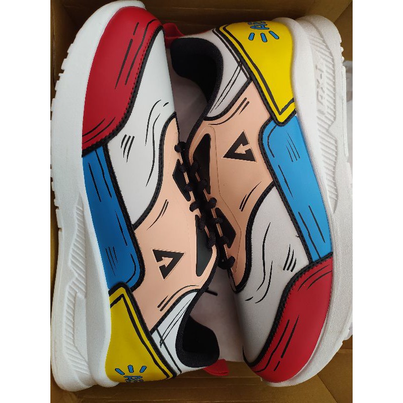 [Limit Edition] Sepatu 2D Effect Merk Aerostreet Tipe Tiger Cartoon