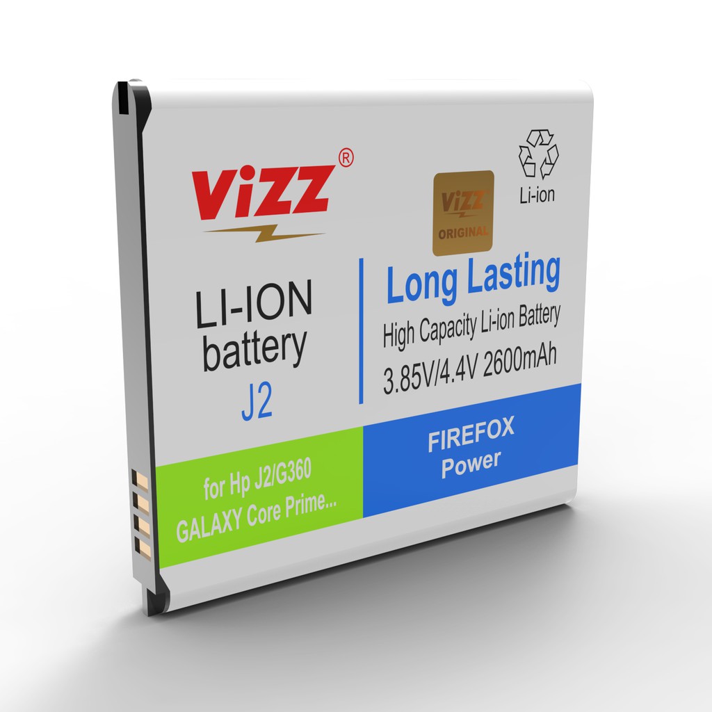 Vizz Baterai SAMSUNG GALAXY J2 2015 / J200G / G360 / CORE PRIME Original
