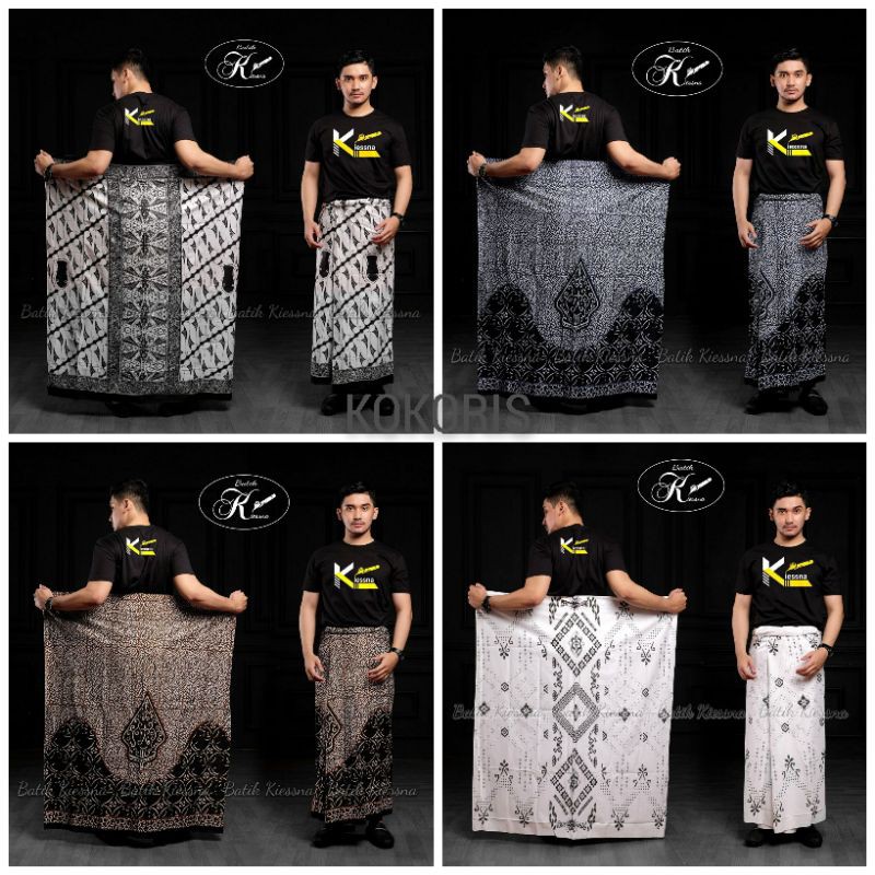 SARUNG BATIK WAYANG ARJUNA SEMAR - SARUNG BATIK HANACARAKA - SARUNG BATIK CAP MAHDA PEKALONGAN