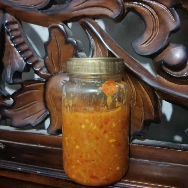 

Sambal temter(tempoyak teri)