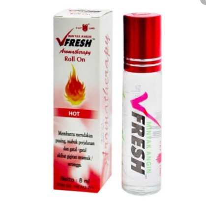 VFresh Roll On / Minyak Angin / Mabuk Perjalanan / Mual