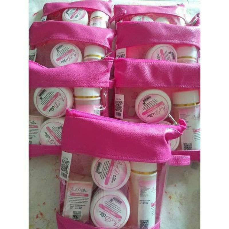 R&D Glow skincare paket perawatan wajah