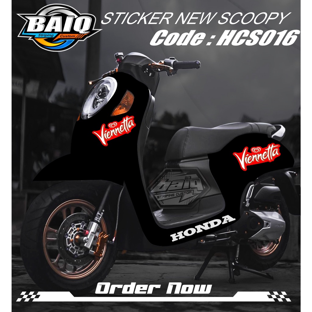 STRIPING STICKER NEW SCOOPY VIENNETTA NEW/STICKER  VIENNETTA NEW FULL BODY