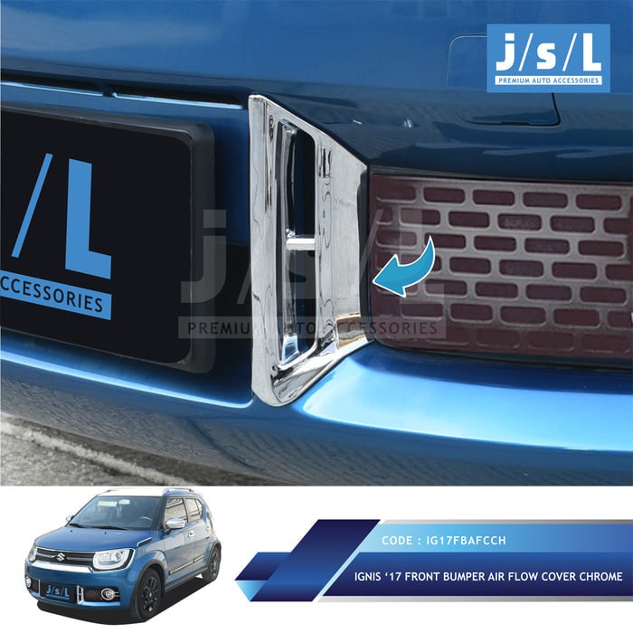 Suzuki Ignis List Bumper JSL / Front Bumper Air Flow Cover Chrome