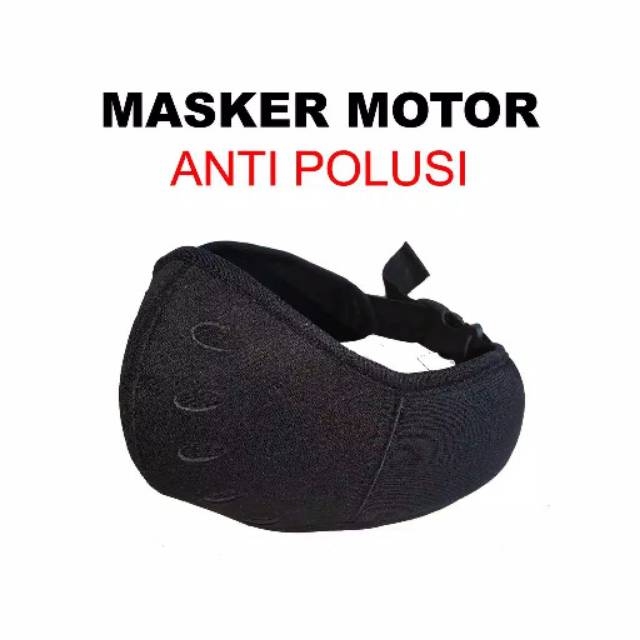 Masker Mencegah virus dan Filter Motor Anti Debu Polusi Asap