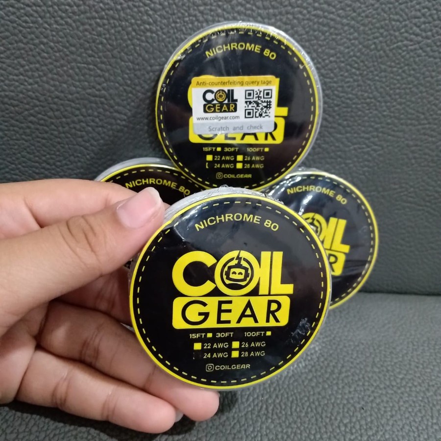 KAWAT VAPOOR COILGEAR NICHROME NI80 30FT 28 AWG