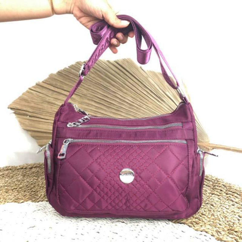 ORIGINAL Tas Selempang Chibao Wanita IMPORT KOREA Elegan Design Tebal Anti Air Best Seller Terbaru