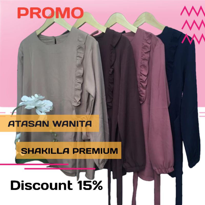 ATASAN WANITA, BAJU MUSLIMAH, BLOUSE