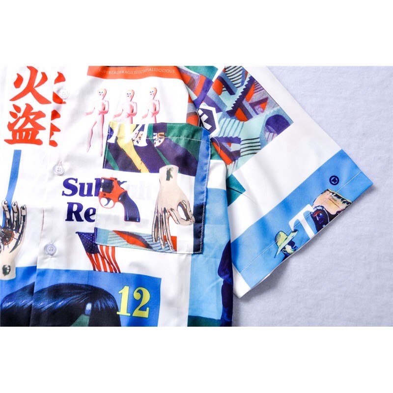 KEMEJA IMPORT PRIA ASIA KOREA JEPANG ORIGINAL HIP HOP S-2XL HN72